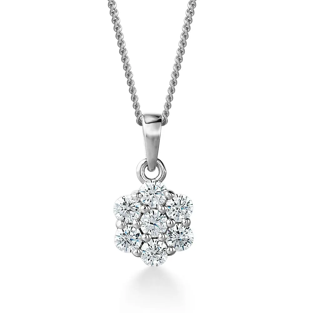 0.7 ct. t.w. Eternal Bouquet Pendant