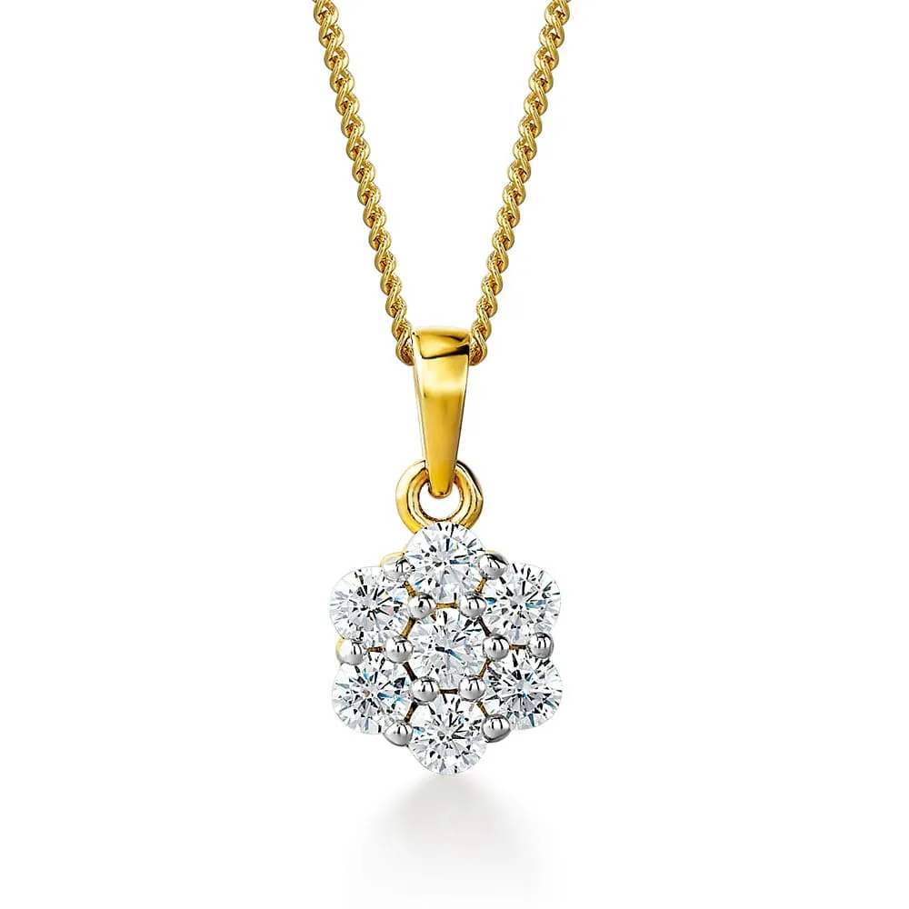 0.7 ct. t.w. Eternal Bouquet Pendant