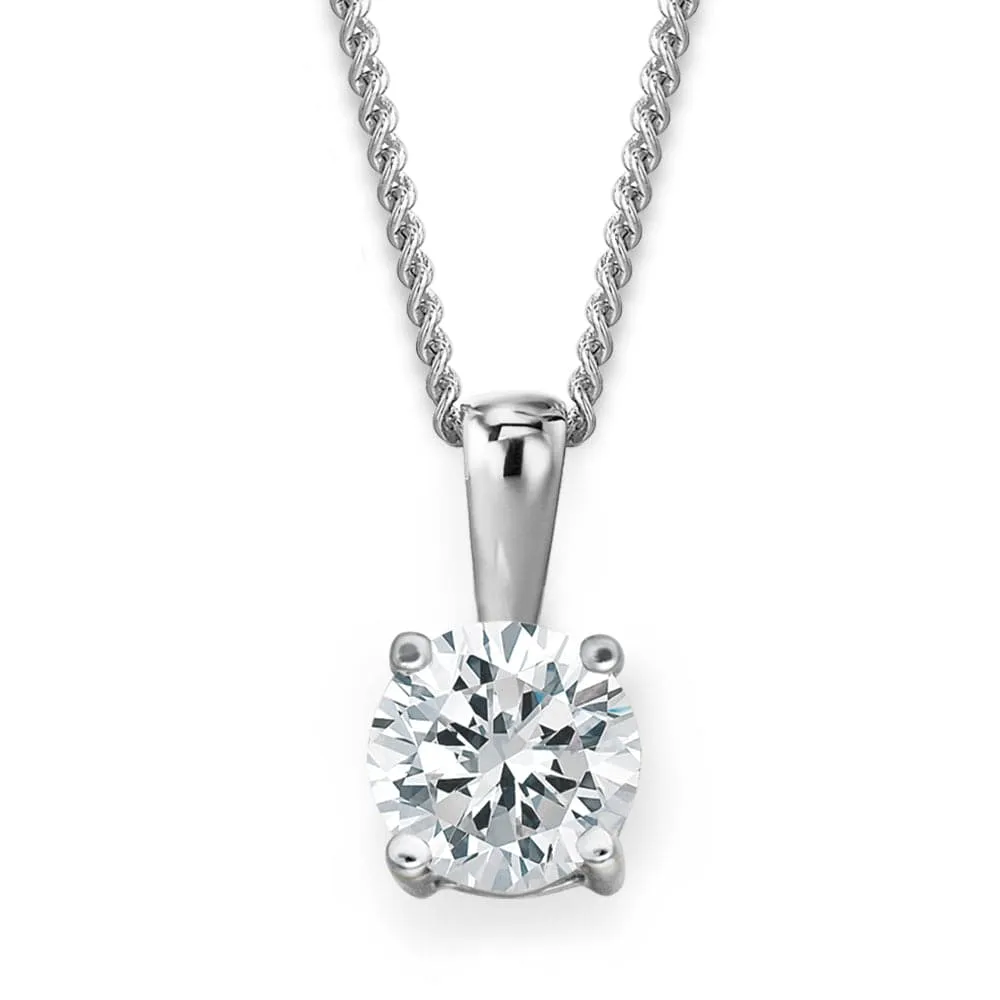 1 ct. Solitaire Pendant