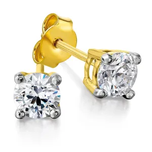 1 ct. t.w. Solitaire Earrings