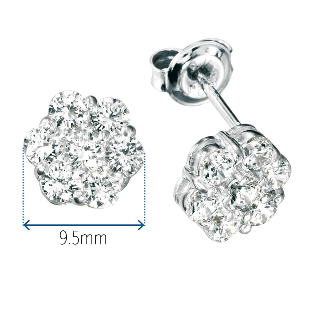 1.4 ct. t.w. Eternal Bouquet Earrings