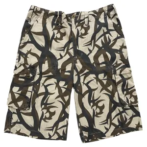 Bape Tribal Cargo Shorts - L