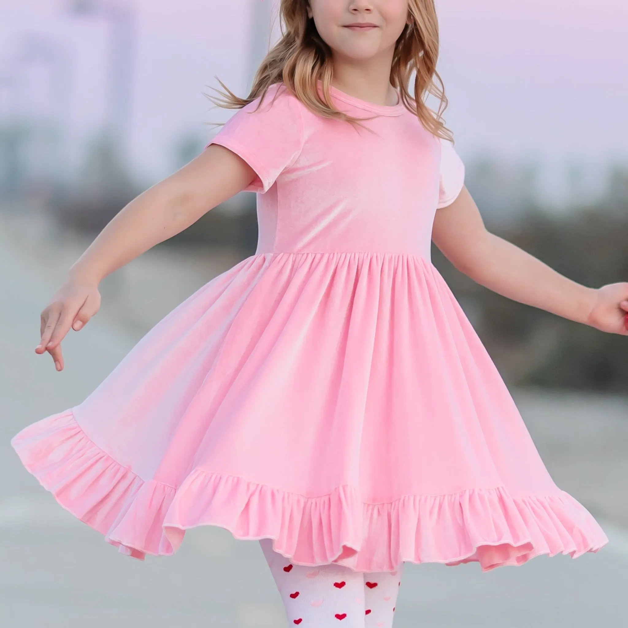 Blossom Velvet Charm Dress