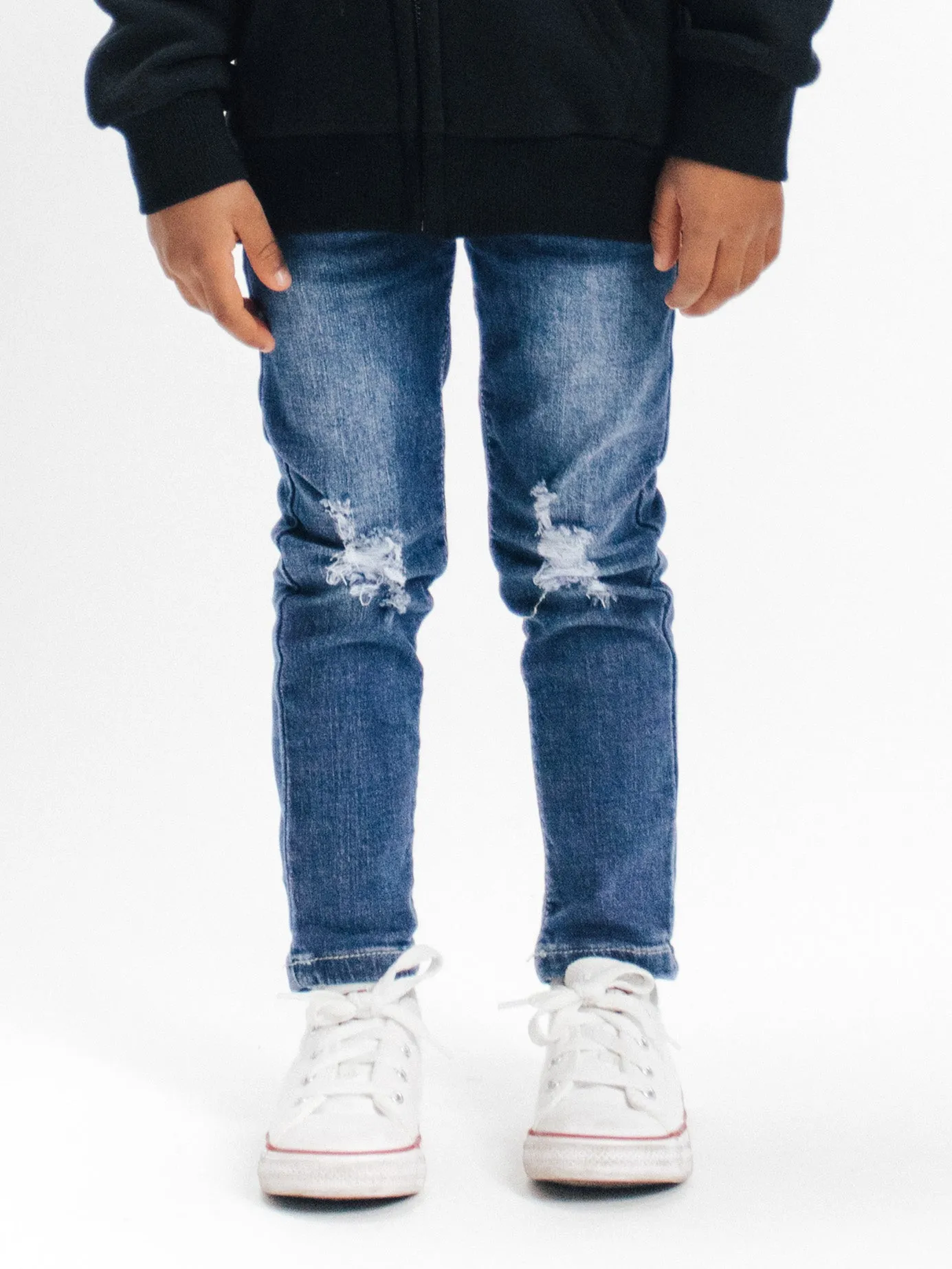 Classic Distressed Denim