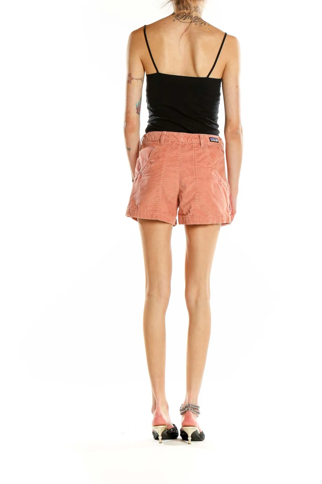 Coral Organic Cotton Blend Shorts