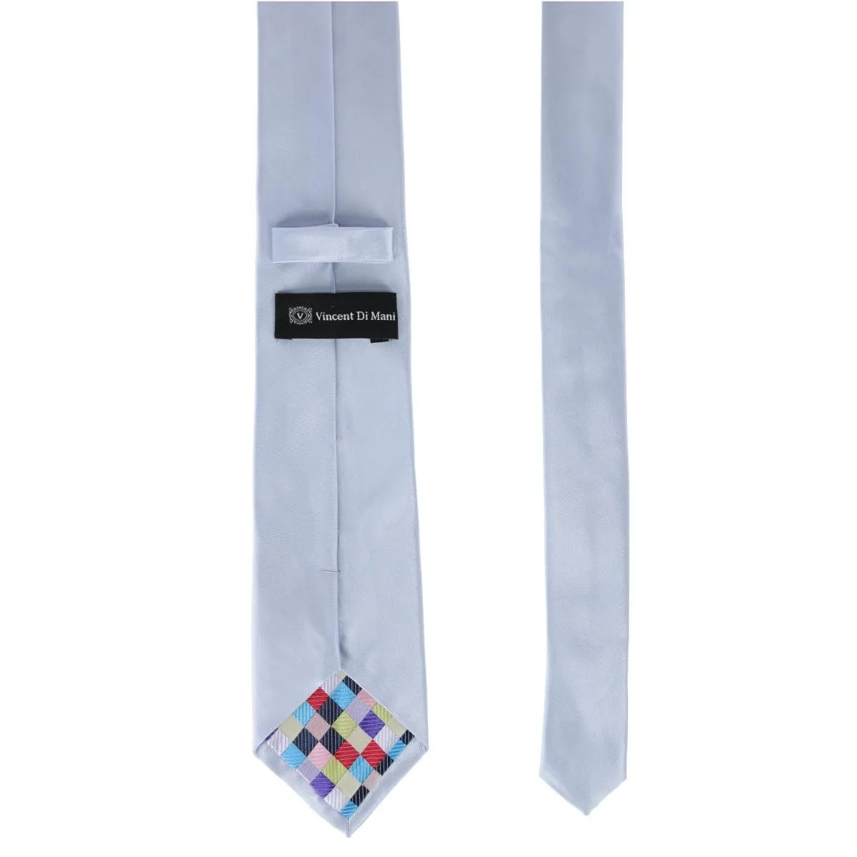 CTM® Men's Classic Solid Tie