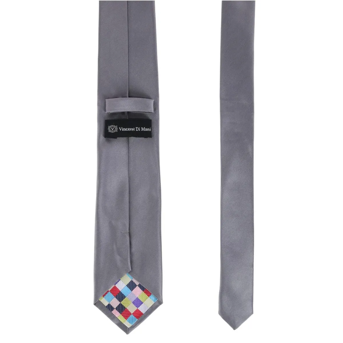 CTM® Men's Classic Solid Tie