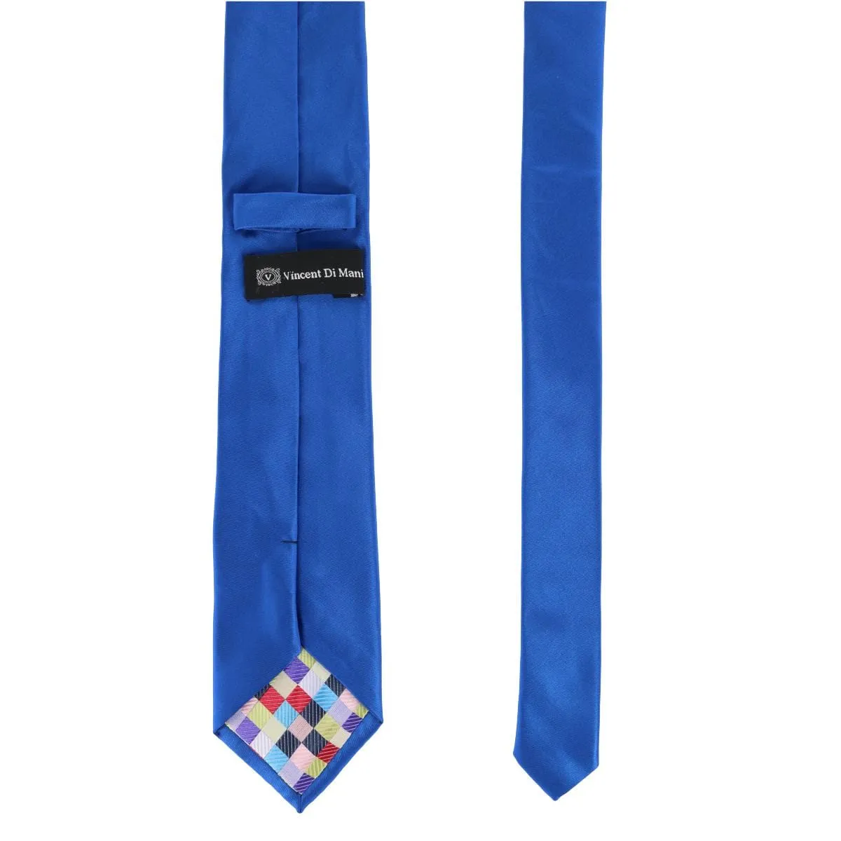 CTM® Men's Classic Solid Tie