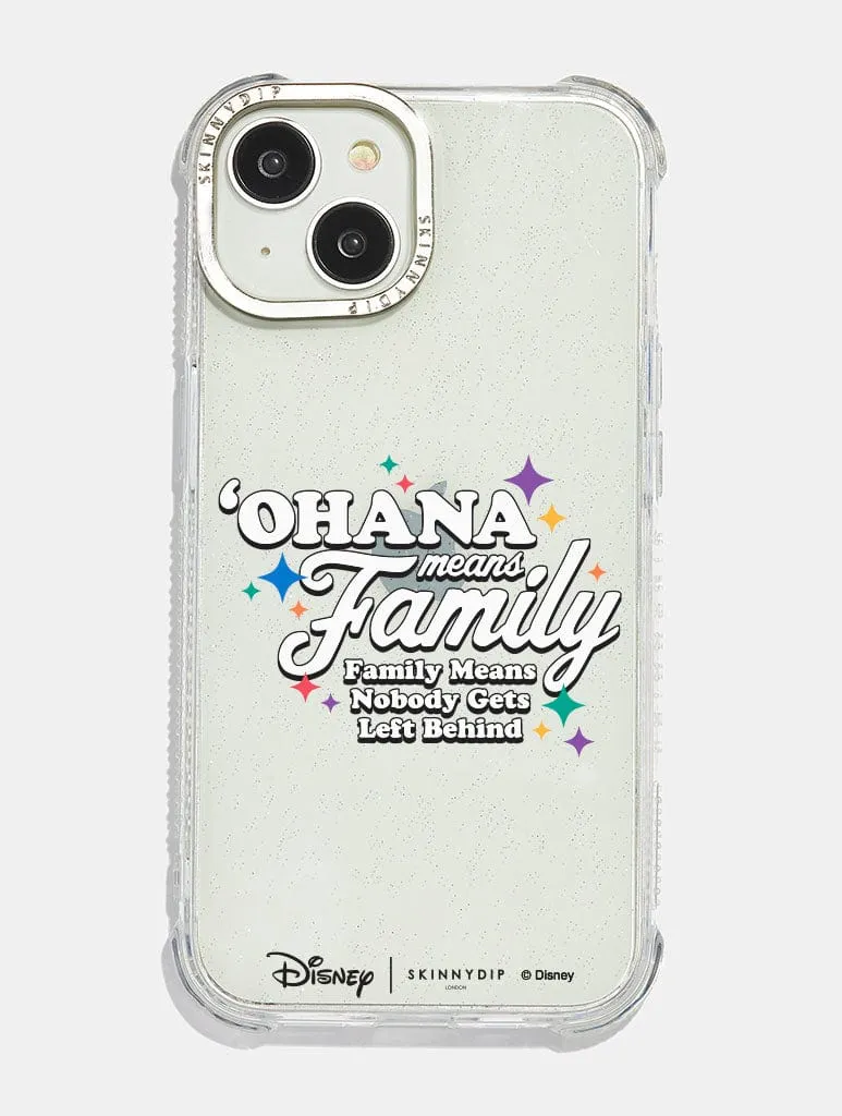 Disney Ohana Shock iPhone Case