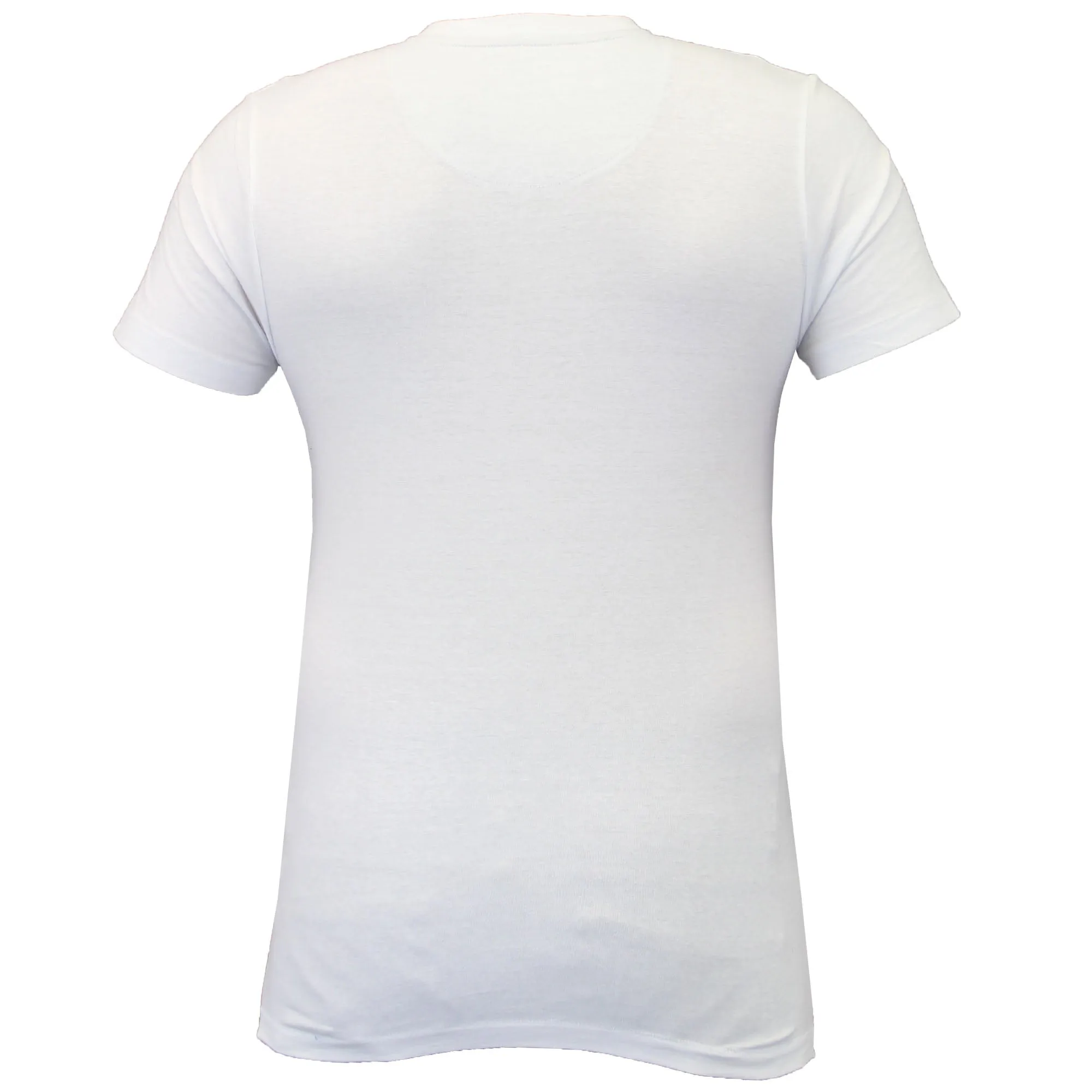 Dissident T-shirt with front pocket in white