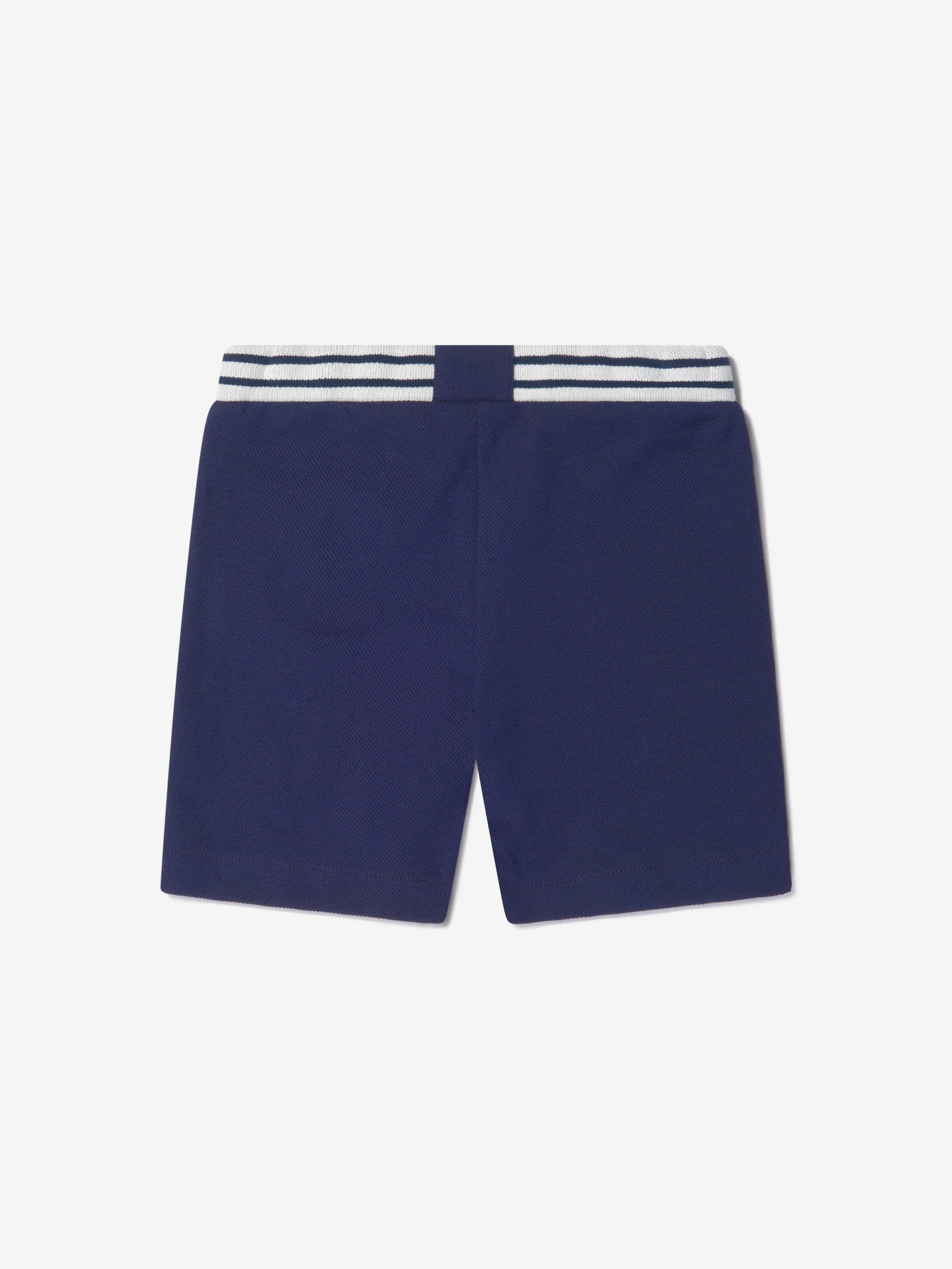 Fendi Baby Boys Cotton Pique Logo Shorts