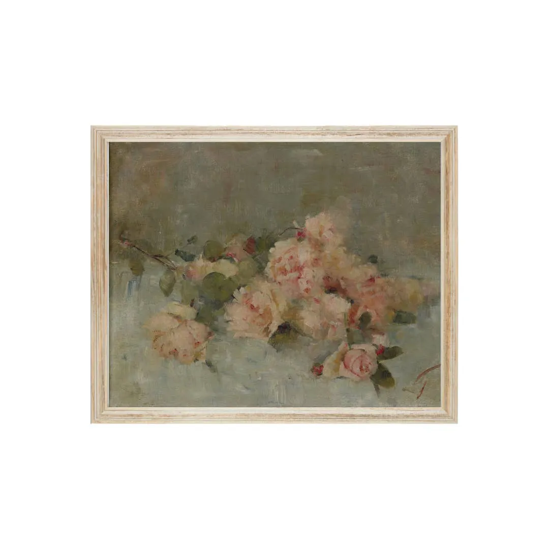 Fleurs Vintage Art Print