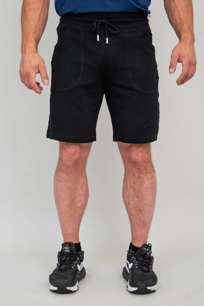 Jason Shorts, Black, Cotton