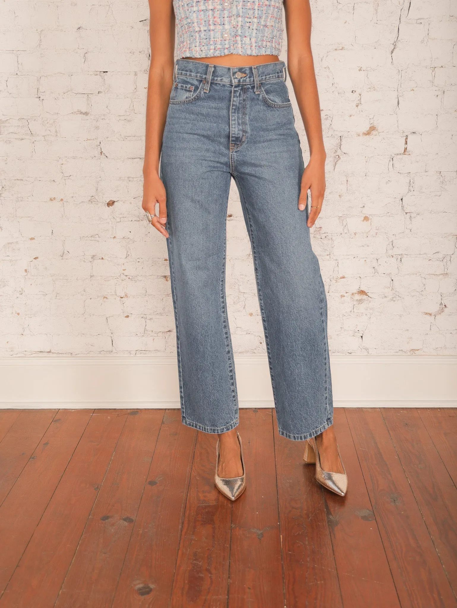 Live Simply Straight Leg Jeans