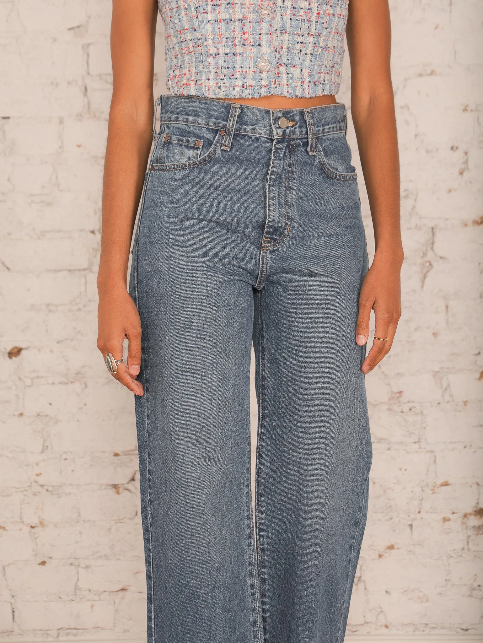 Live Simply Straight Leg Jeans