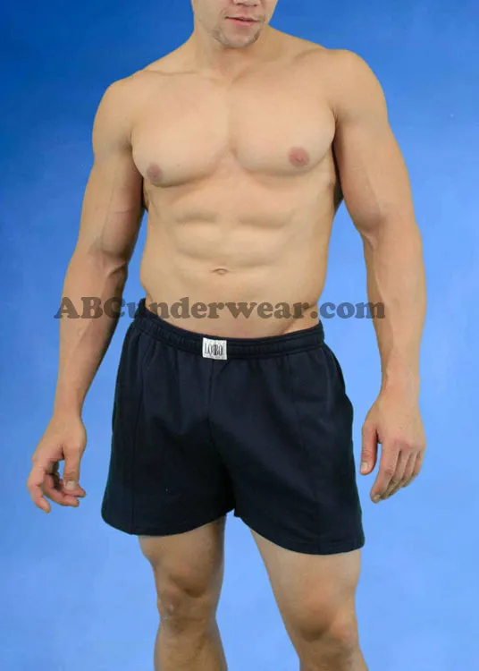 Mens Fleece Gym Short - Original Shorter Version by LOBBO - BLOWOUT !