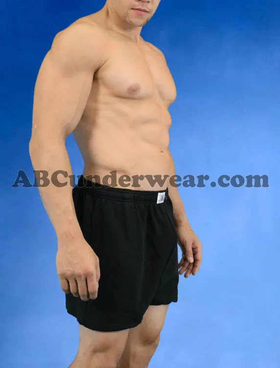 Mens Fleece Gym Short - Original Shorter Version by LOBBO - BLOWOUT !