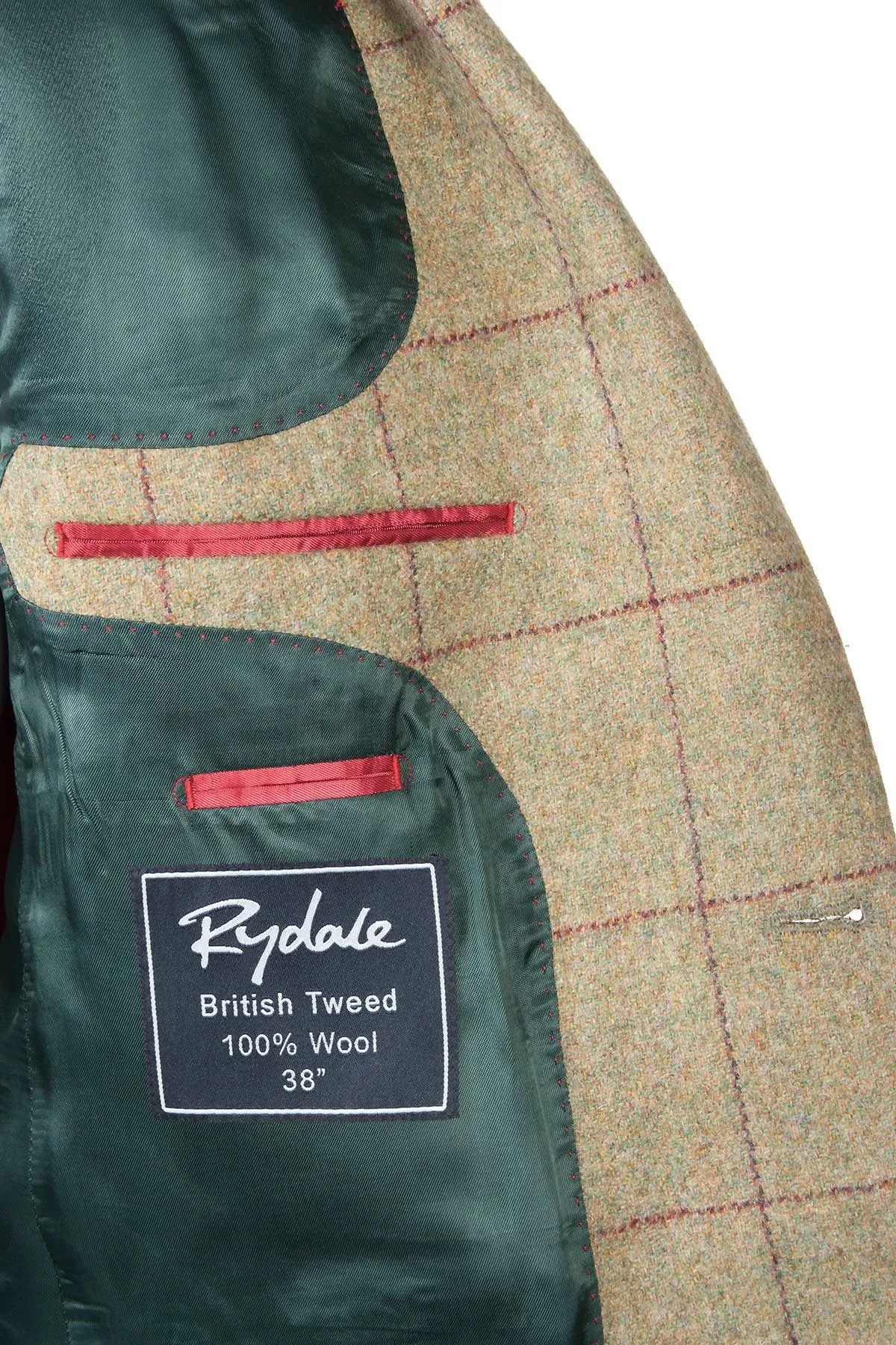 Men's Yellow Tweed Jacket - Otley