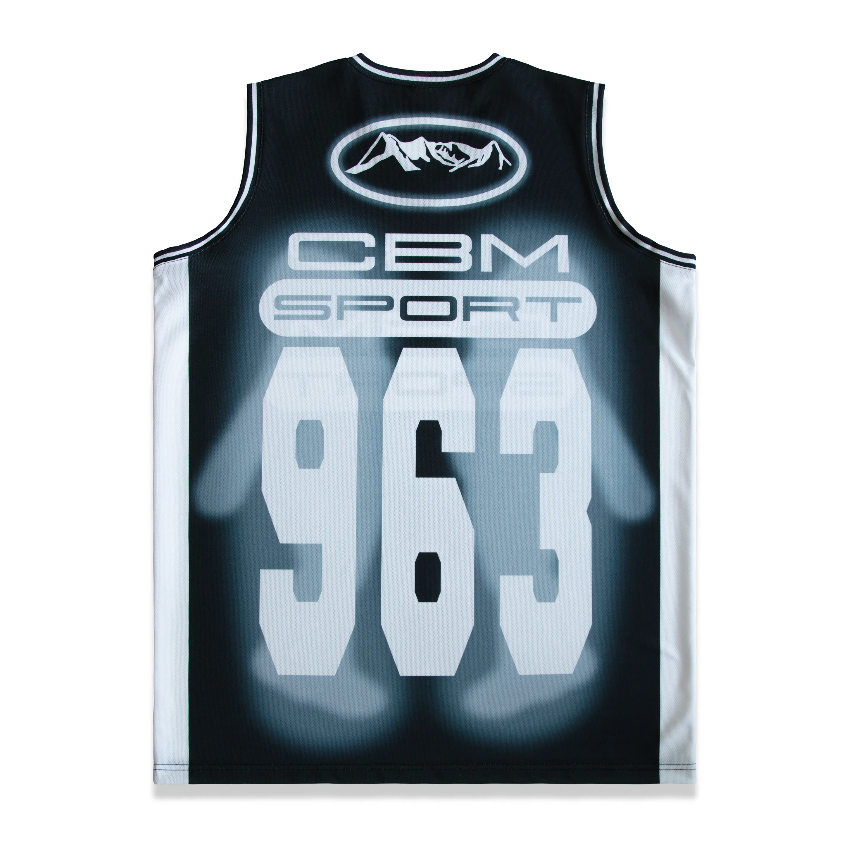 Mesh Jersey Top - Ghost