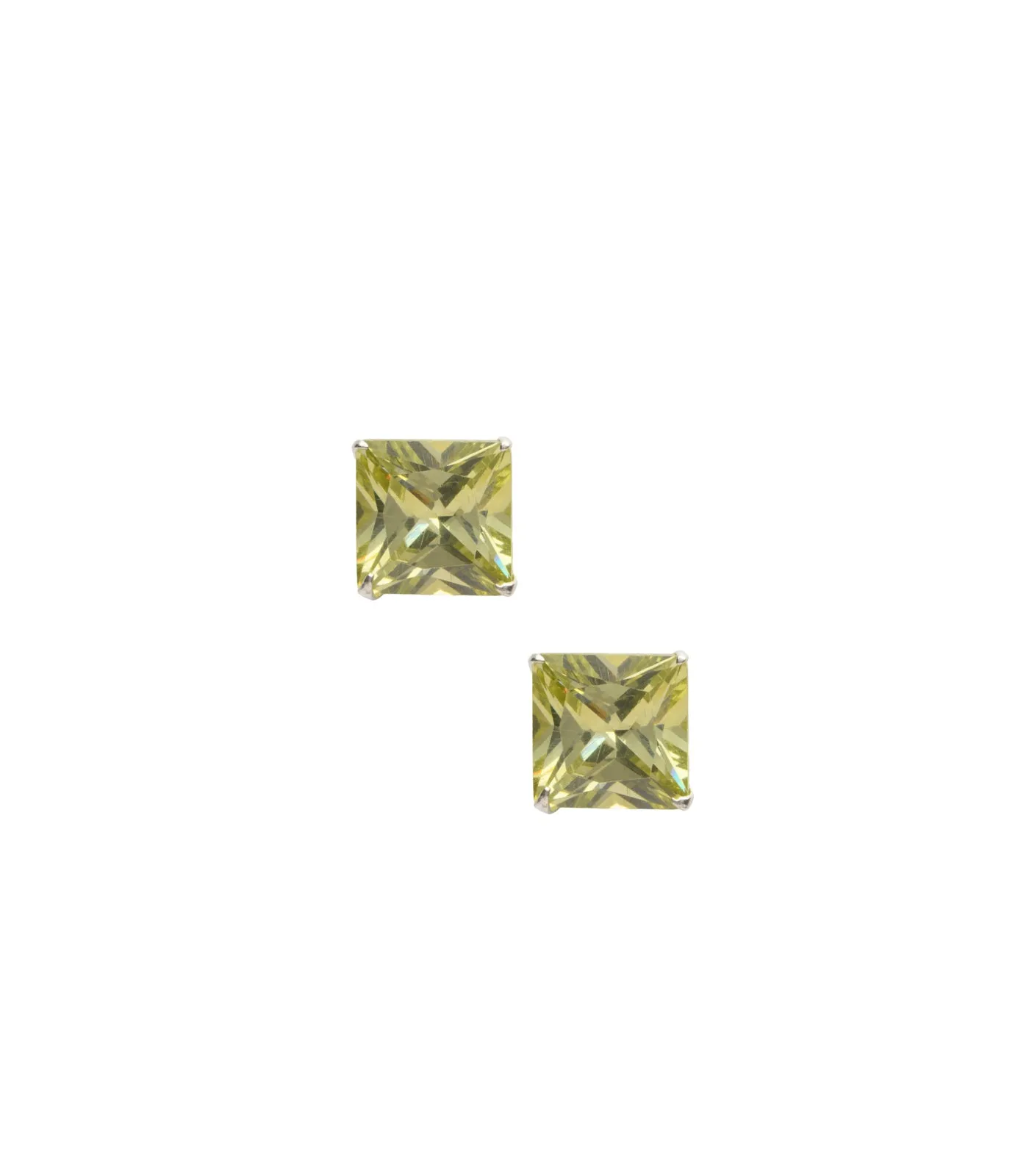 Olive Green Square Tops (Silver)