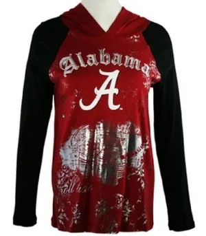 P-Michael Collegiate Apparel - University of Alabama Women's Hoodie Top