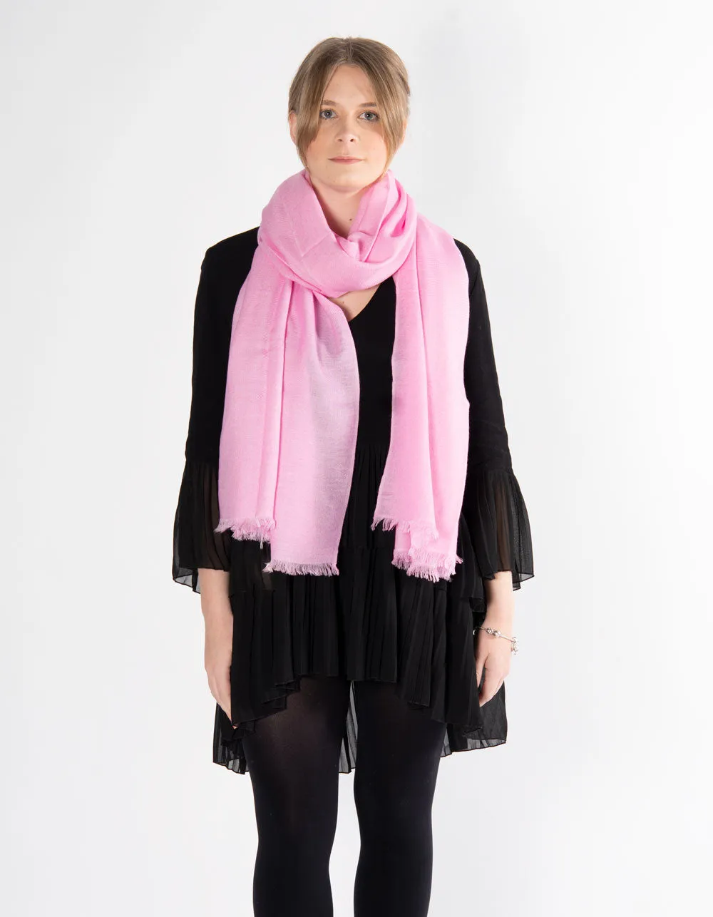 Pink Lady Cashmere Scarf