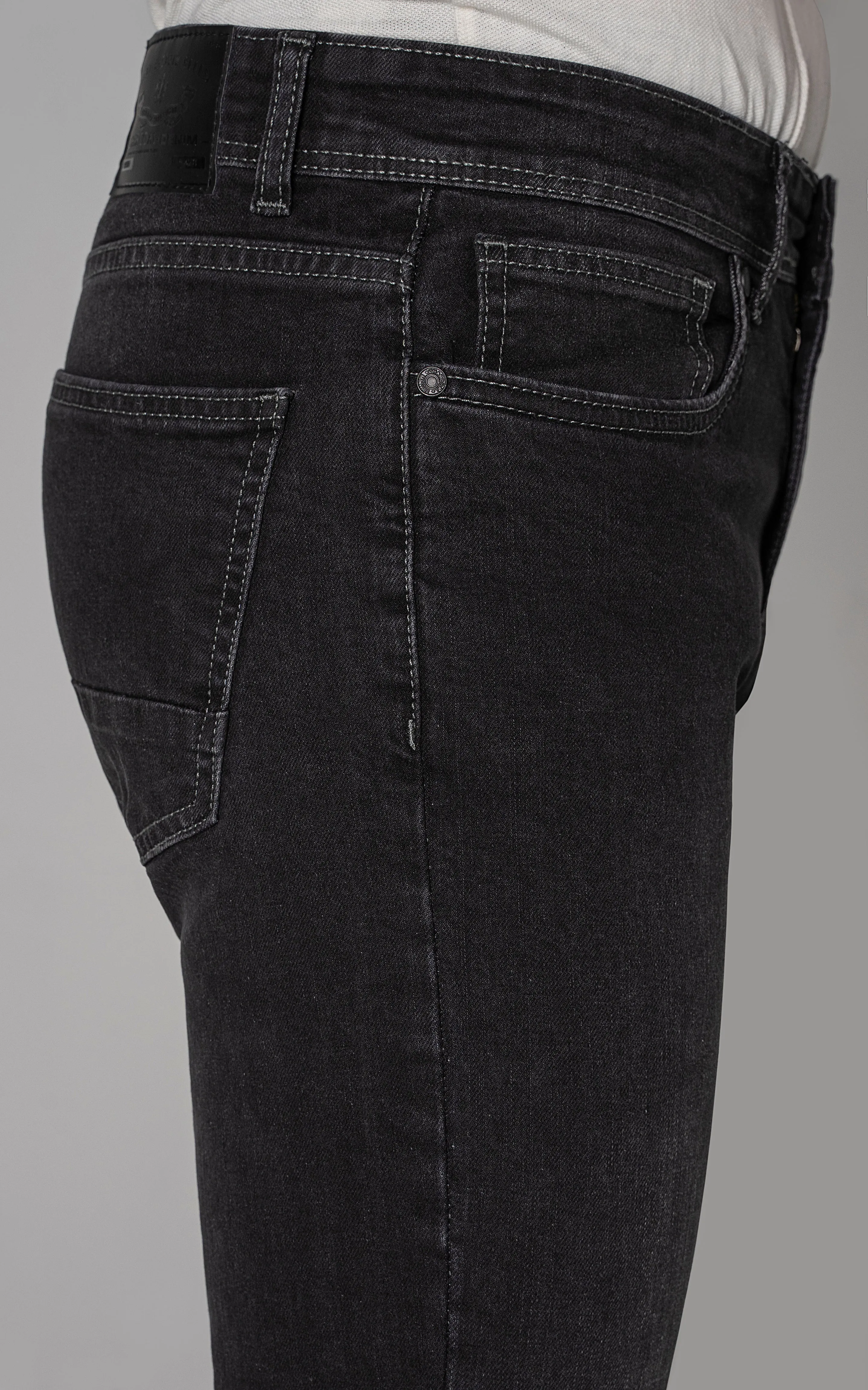 SLIM LEG JEANS CHARCOAL GREY