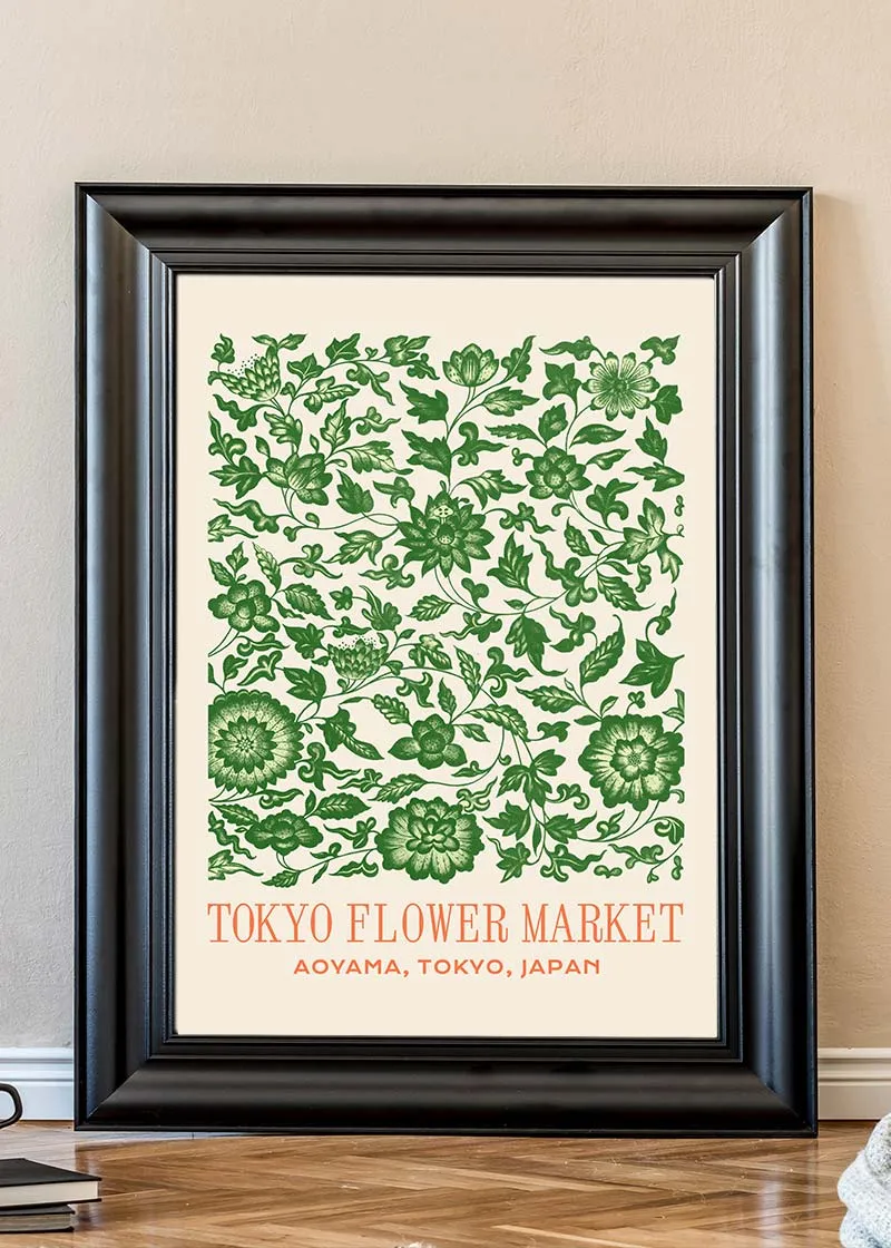 Tokyo Flower Market Print