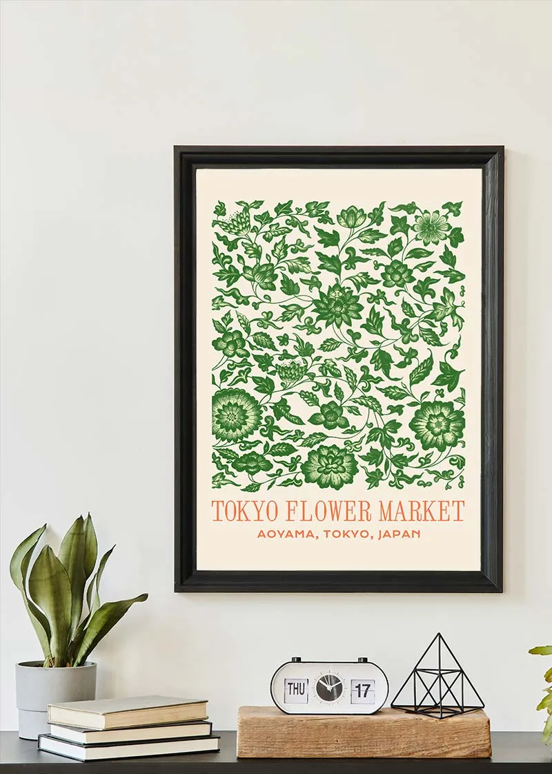 Tokyo Flower Market Print