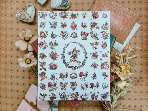 Vintage Reproduction Floral