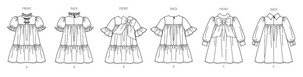 Vogue Sewing Pattern 2059 Children's Dresses