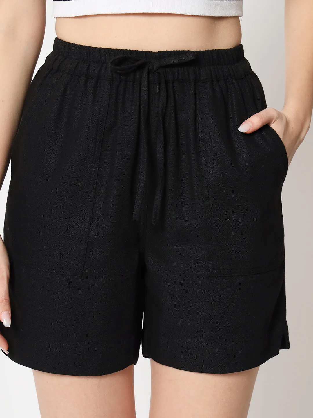 Women High-Rise Outdoor Sports Shorts