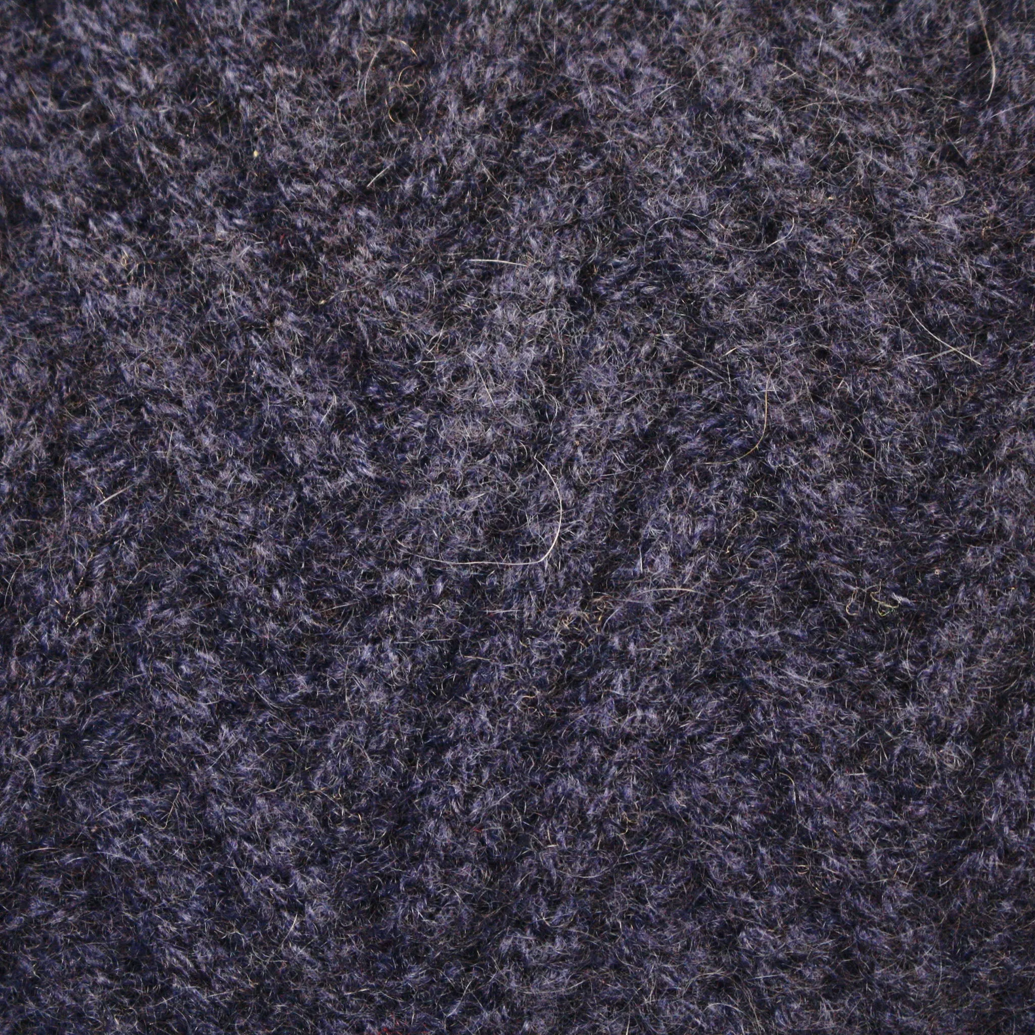 Zig Zag knitted Cashmere Scarf Daulps Navy